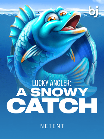 Lucky Angler_ A Snowy Catchpng